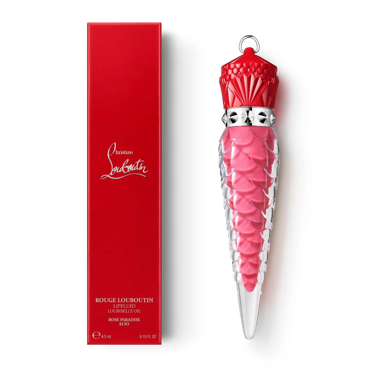 Christian Louboutin Rouge Louboutin Loubibelle Oil – Lip Oil – Rose Paradise 813O - Beauty - alternate view 3